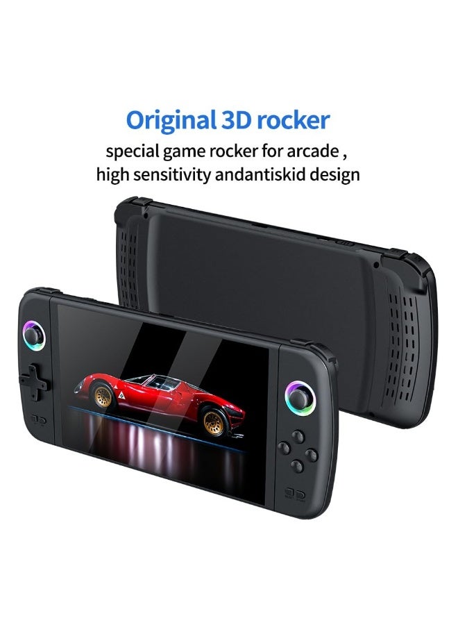 PEETTA Handheld Gaming Console with Detachable Controllers, Portable Game Player, RGB Joystick, Rechargeable Battery, Widescreen Display - Image 4